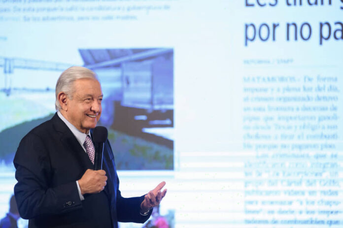 SE HA REDUCIDO ROBO DE COMBUSTIBLE EN UN 94.2 POR CIENTO: AMLO