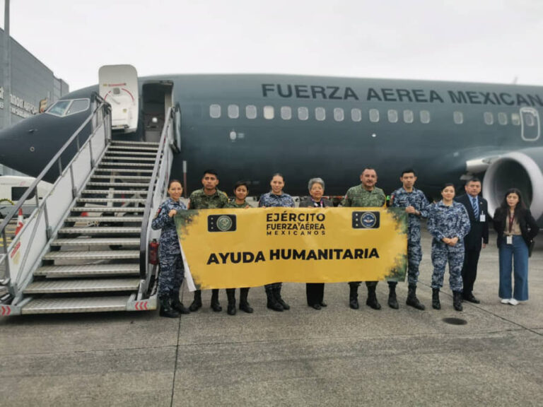 LLEGA A TEL AVIV AVIÓN DE LA FUERZA AÉREA MEXICANA