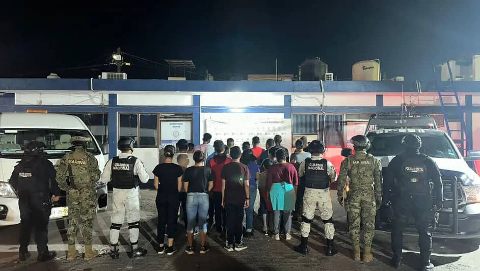 ASEGURAN A 311 MIGRANTES DURANTE OPERATIVOS EN VERACRUZ