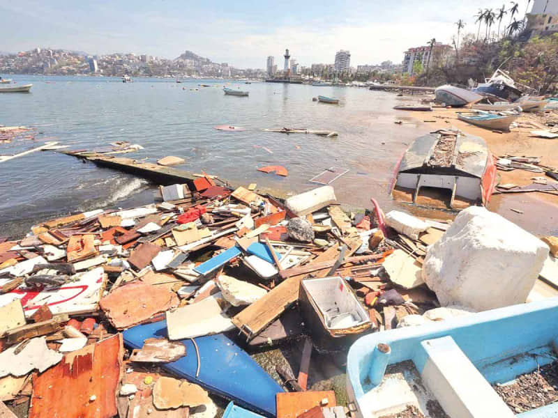 BASURA ACUMULADA EN LA ZONA DE ACAPULCO EQUIVALE A LA DE DOS AÑOS