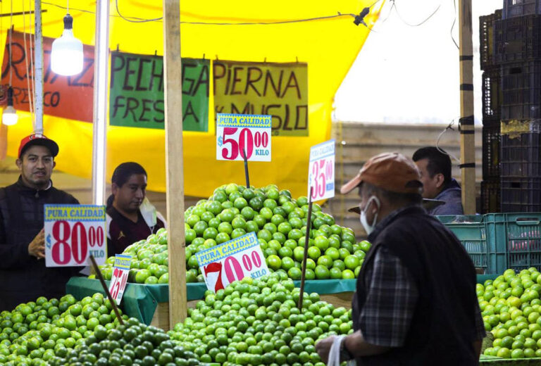 LLEGA INFLACIÓN A 4.90 POR CIENTO EN PRIMERA MITAD DE ENERO