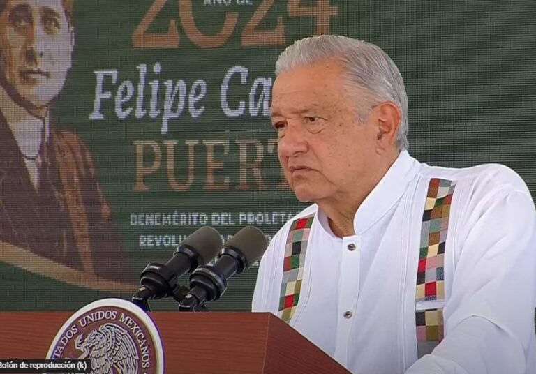 DESCARTÓ AMLO INJERENCIA DEL NARCO EN PRÓXIMOS COMICIOS