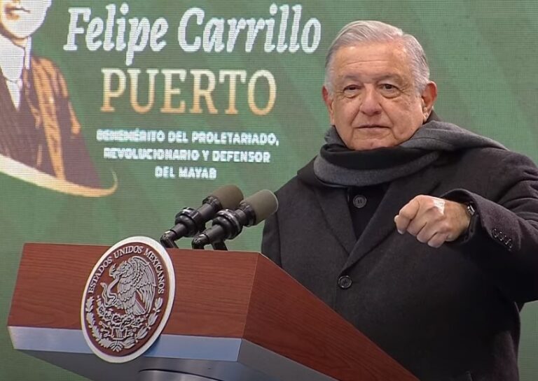 VIVIMOS UNA AUTÉNTICA DEMOCRACIA: AMLO