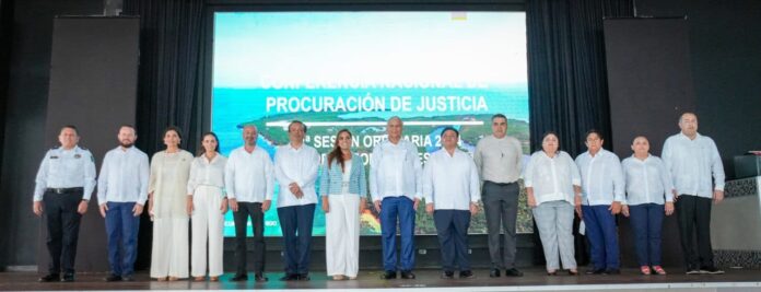 REALIZAN EN CANCÚN PRIMERA SESIÓN ORDINARIA DE LA CONFERENCIA NACIONAL DE PROCURACIÓN DE JUSTICIA