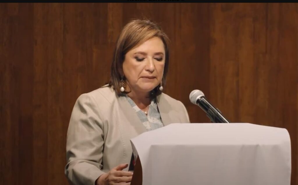 XÓCHITL GÁLVEZ PIDE AL INE SANCIONES MÁS CONTUNDENTES CONTRA AMLO