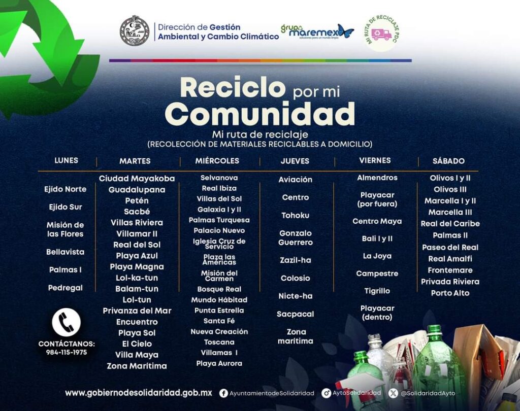 INVITAN A PARTICIPAR EN RECOLECTA DE RESIDUOS SÓLIDOS