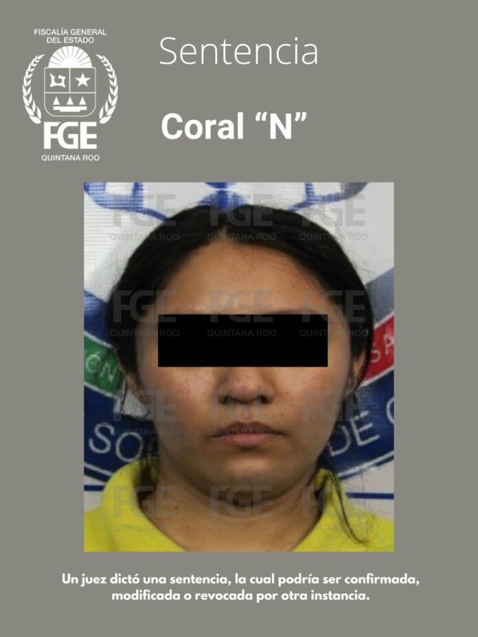 • La Fiscalía General del Estado informa que a Coral “N” fue sentenciada por los delitos de lesiones y lesiones calificadas en agravio de dos víctimas de identidad reservada