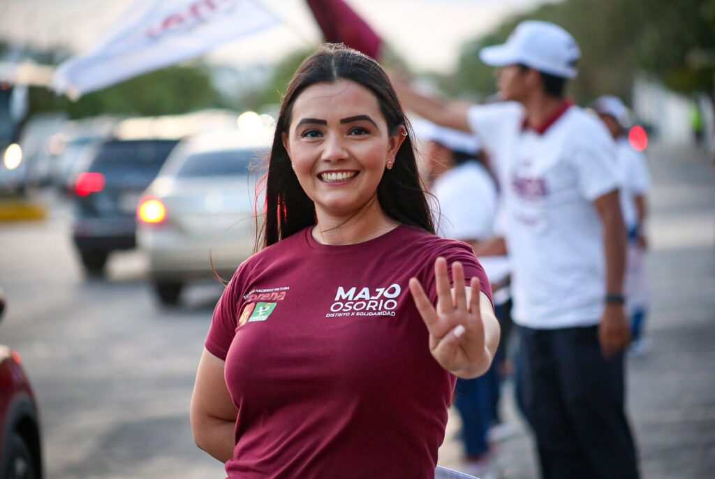 “CON SU CONFIANZA ESTE 2 DE JUNIO, SEGUIREMOS CONSTRUYENDO PARA SOLIDARIDAD EL SEGUNDO PISO DE LA 4T DONDE QUEPAMOS TODOS”: MAJO OSORIO