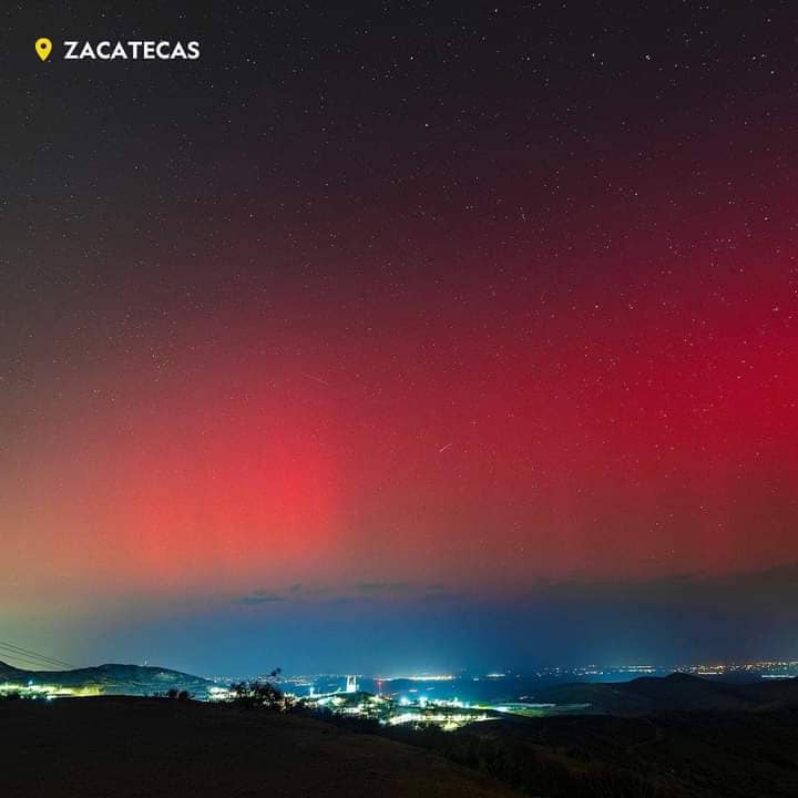 CIENTÍFICO VE PREOCUPANTE LAS AURORAS BOREALES EN MÉXICO