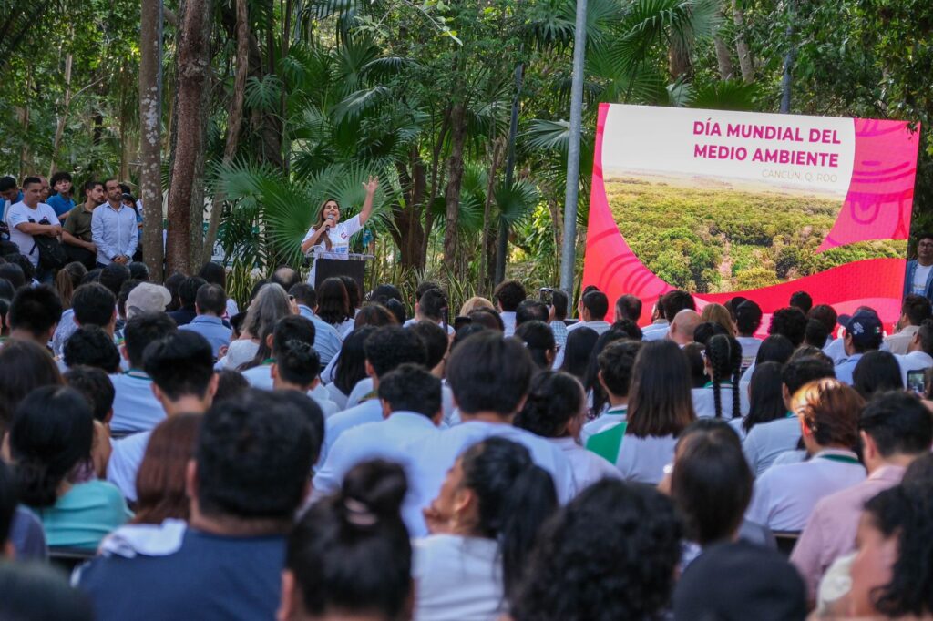 MARA LEZAMA RESALTA EL COMPROMISO CON EL DESARROLLO SOSTENIBLE Y SUSTENTABLE EN EL DÍA MUNDIAL DEL MEDIO AMBIENTE