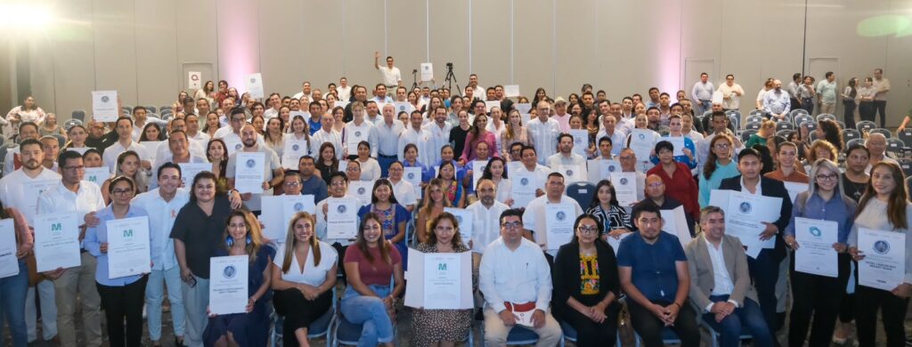 Entrega Mara Lezama reconocimientos de estándares de calidad que fortalecen la Nueva Era del Turismo en Quintana Roo