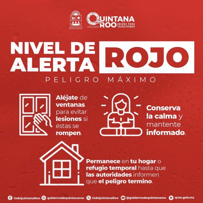 El huracán Beryl está cercano a las costas . Mientras que los municipios del sur