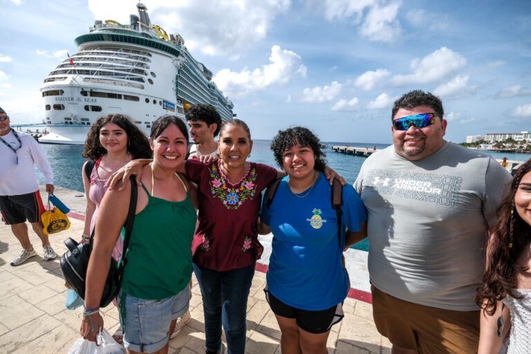 Recibe Quintana Roo a miles de turistas de todo el mundo por aire, mar y tierra en esta nueva era del Caribe Mexicano