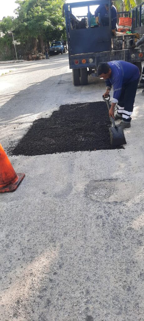 REPORTES DE BACHES SON ATENDIDOS POR GOBIERNO MUNICIPAL