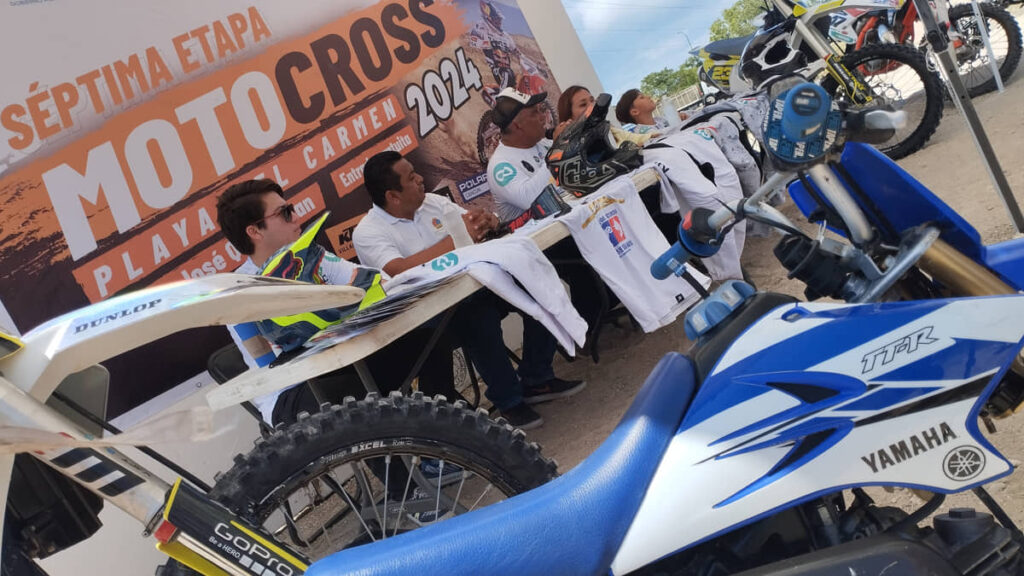 Anuncian 7ª etapa del campeonato regional de MotoCross en Playa del Carmen