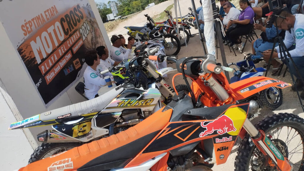 Anuncian 7ª etapa del campeonato regional de MotoCross en Playa del Carmen