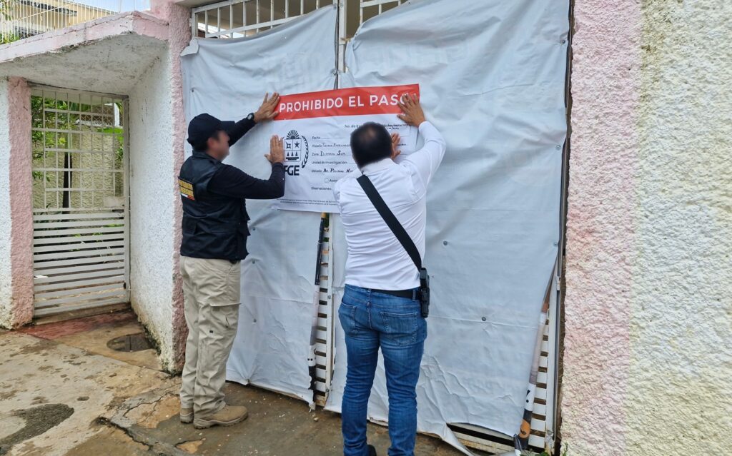 LOGRA FGE RESCATAR A 11 PERSONAS DURANTE UN CATEO A PRESUNTO CENTRO DE ATENCIÓN A LAS ADICCIONES EN OTHÓN P. BLANCO