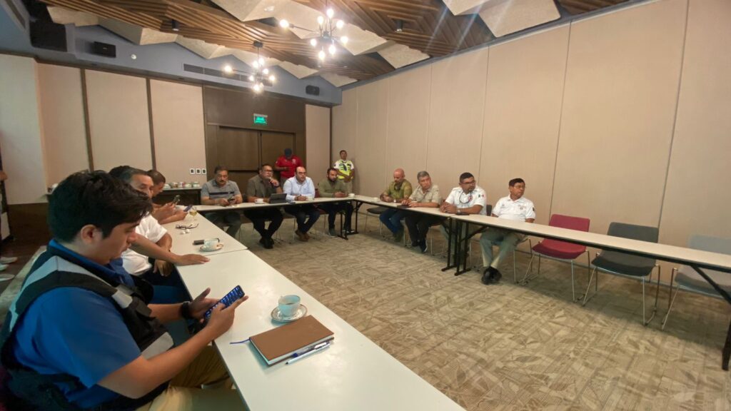 COEPROC REALIZA REUNIÓN EN TULUM CON DIRECTORES MUNICIPALES DE PROTECCIÓN CIVIL