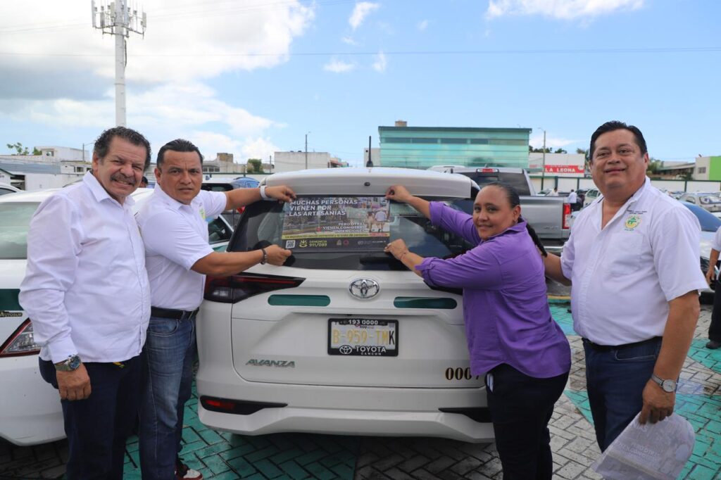 TAXISTAS Y GOBIERNO DEL ESTADO NUEVOS ALIADOS PARA LA PROTECCIÓN DE NIÑAS, NIÑOS Y ADOLESCENTES EN QUINTANA ROO