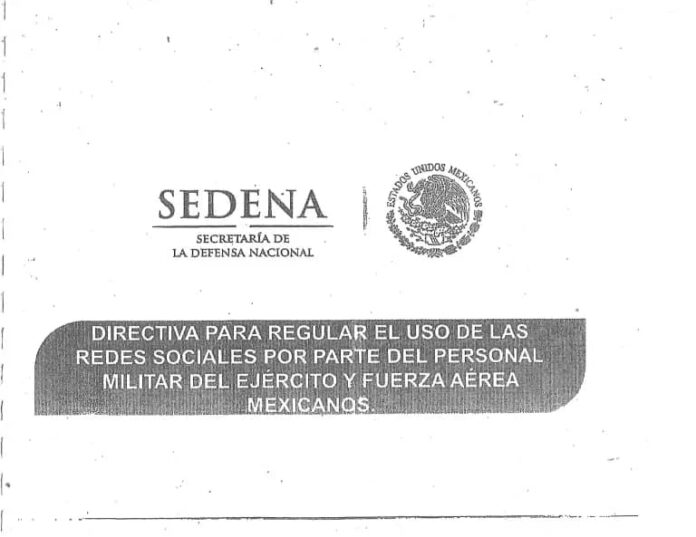 CONTRAINTELIGENCIA MILITAR BUSCA EVITAR RIESGOS EN SEDENA POR USO DE REDES SOCIALES