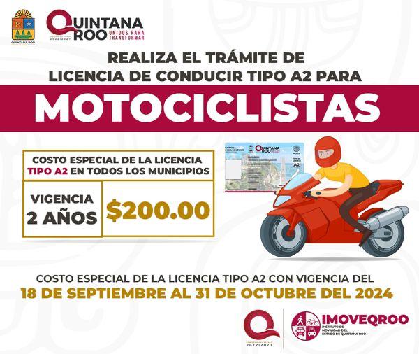 AVANCES EN LA REGULARIZACIÓN DE MOTOCICLISTAS EN QUINTANA ROO