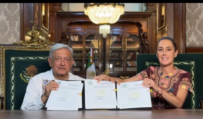 AMLO FIRMA DECRETO PARA REFORMA CONSTITUCIONAL DEL PODER JUDICIAL