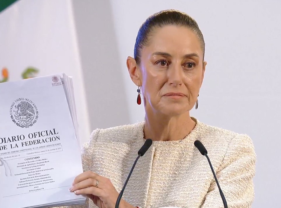 SE IMPULSA UNA CAMPAÑA PARA CUESTIONAR EL ESTADO DE DERECHO EN MÉXICO: SHEINBAUM