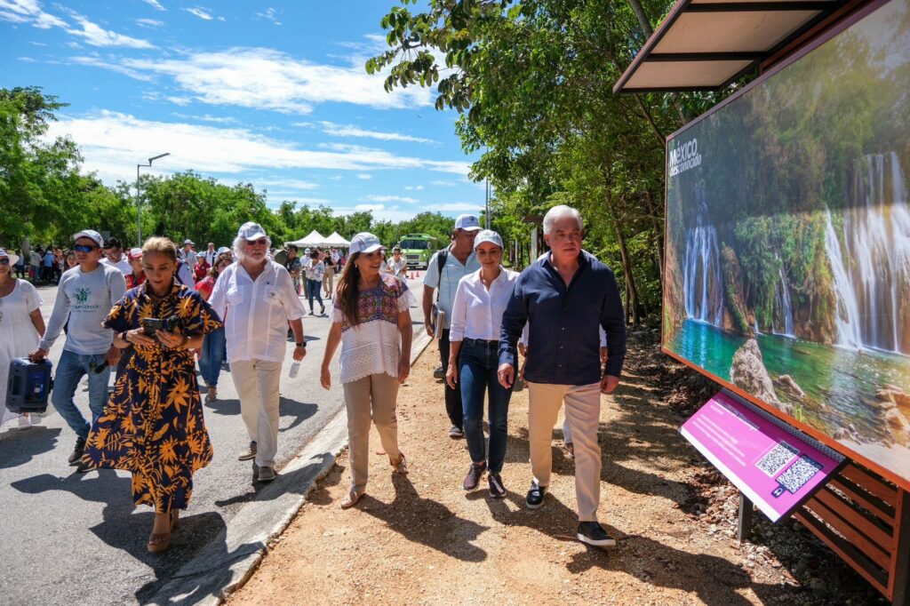 PARQUE CANCÚN INAUGURA ESPACIOS PARA LA REFLEXIÓN, CONVIVENCIA Y RESTAURACIÓN SOCIAL: MARA LEZAMA