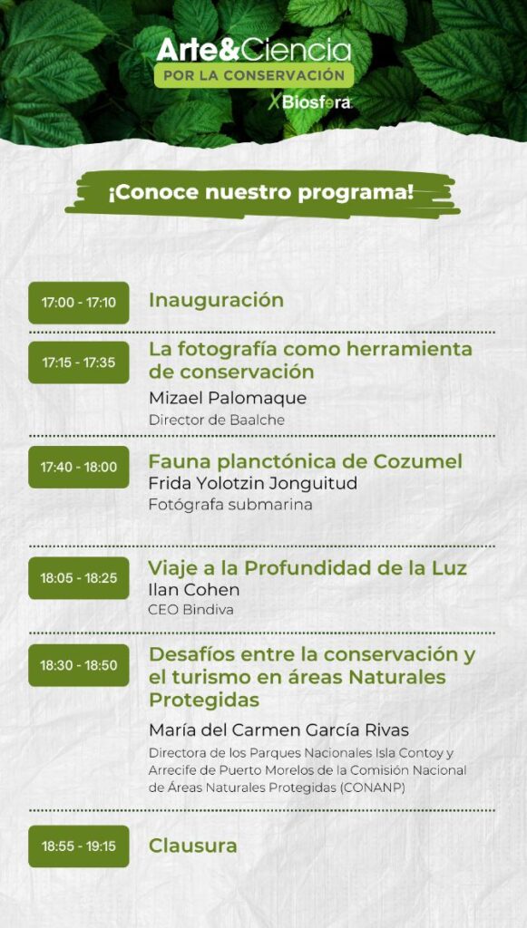 Convocan al 1er Encuentro de Arte & Ciencia Por La Conservación De La Biosfera en Planetario Sayab