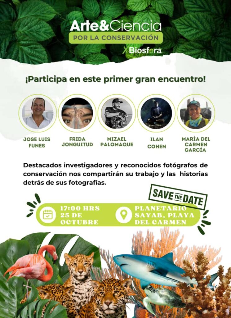 Convocan al 1er Encuentro de Arte & Ciencia Por La Conservación De La Biosfera en Planetario Sayab