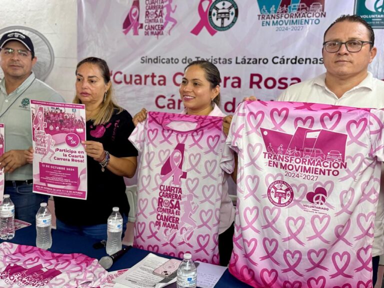 CONVOCAN A SUMARSE A LA CUARTA CARRERA ROSA CONTRA EL CÁNCER DE MAMA