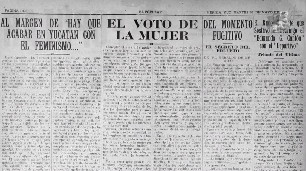 SE CUMPLEN 71 AÑOS DEL SUFRAGIO FEMENINO EN MÉXICO