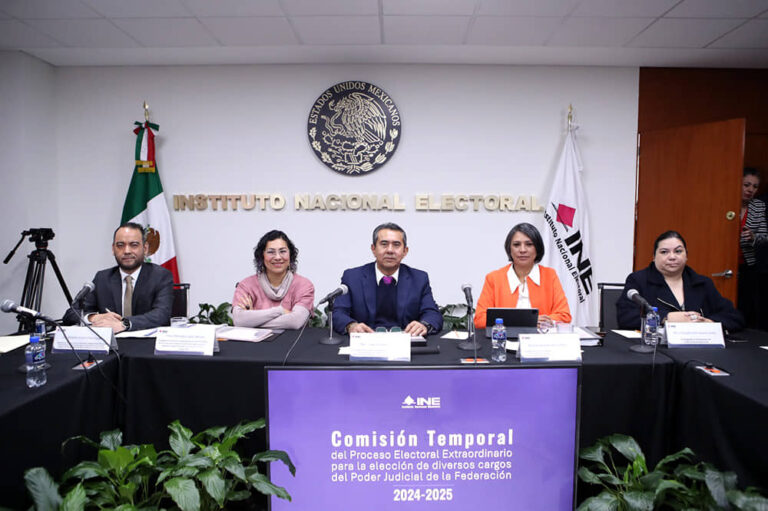 INSTALA INE COMISIÓN PARA ELECCIONES EXTRAORDINARIAS DEL PJF 2024-2025