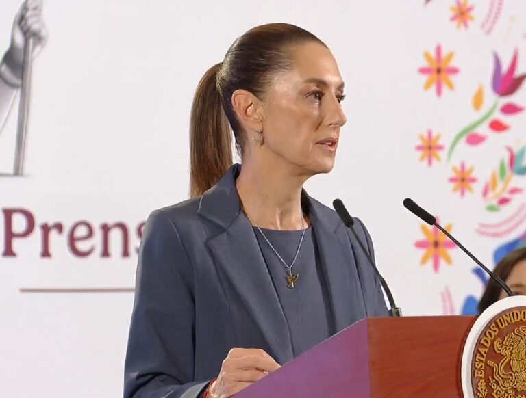 ESTRATEGIA DE SEGURIDAD DARÁ RESULTADOS: SHEINBAUM