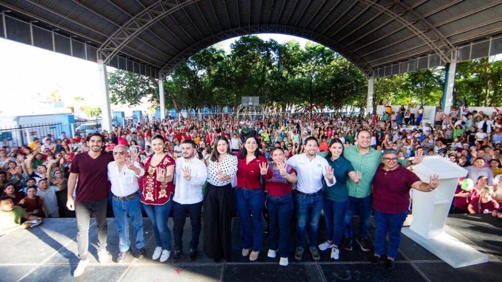 EN SOLIDARIDAD COMO EN TODO MÉXICO EL PROTAGONISTA ES EL PUEBLO: ESTEFANÍA MERCADO