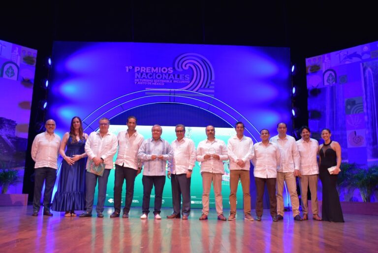 PREMIAN EN EL CARIBE MEXICANO A LO MEJOR DE TURISMO SOSTENIBLE, INCLUSIVO Y JUSTO DE MÉXICO