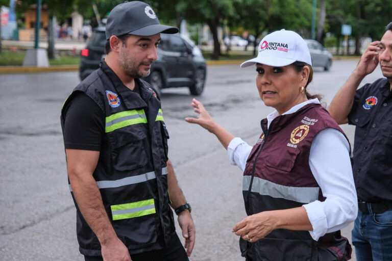 SUPERVISA MARA LEZAMA CALLES LIBRES DE ENCHARCAMIENTOS TRAS INTENSAS LLUVIAS EN LA CIUDAD