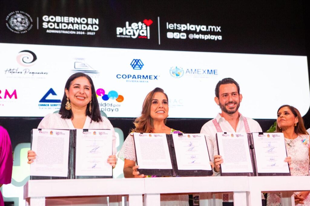 Así fue la presentación de la marca ciudad "Playa del Carmen"