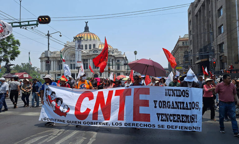 CNTE Y CLAUDIA SHEINBAUM ACUERDAN MESA DE RUTA PARA REFORMA EDUCATIVA BILATERAL