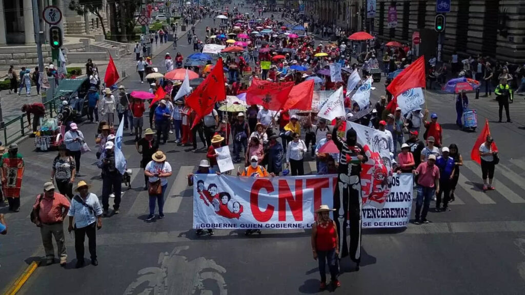 CNTE Y CLAUDIA SHEINBAUM ACUERDAN MESA DE RUTA PARA REFORMA EDUCATIVA BILATERAL