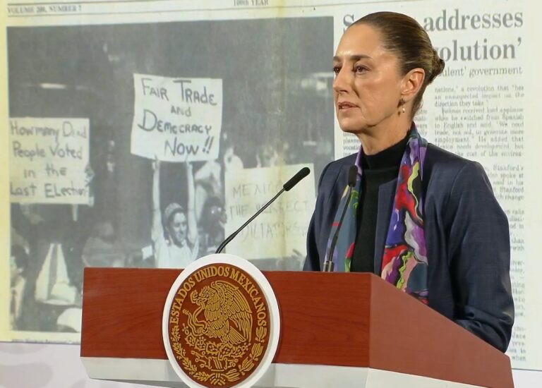 REAFIRMA SHEINBAUM DEFENSA DEL DECRETO DE CALICA COMO ÁREA NATURAL PROTEGIDA