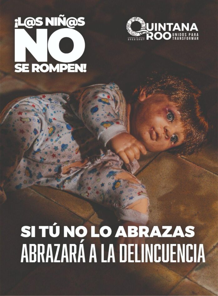 Para darle a la niñez entornos seguros y con amor, Mara Lezama lanza campaña “L@s niñ@s no se rompen”