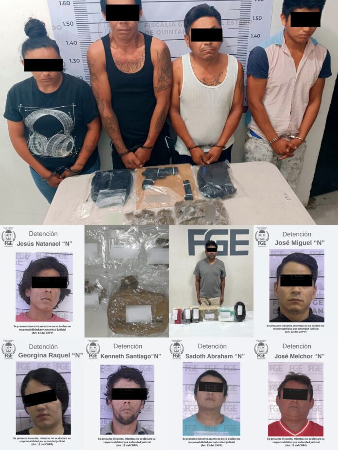 • En acciones por separado, Policías de Investigación de la Fiscalía General del Estado aseguran drogas y un arma de fuego